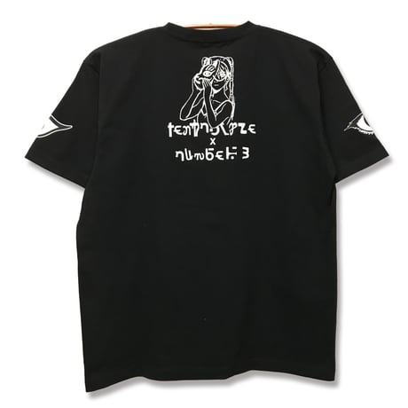 【TEXHNOLYZE × NUMBER 3】Behind The Mask Tシャツ-BLACK-