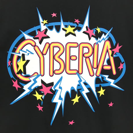 【serial experiments lain × NUMBER 3】Terratag Cyberia Tシャツ-BLACK-