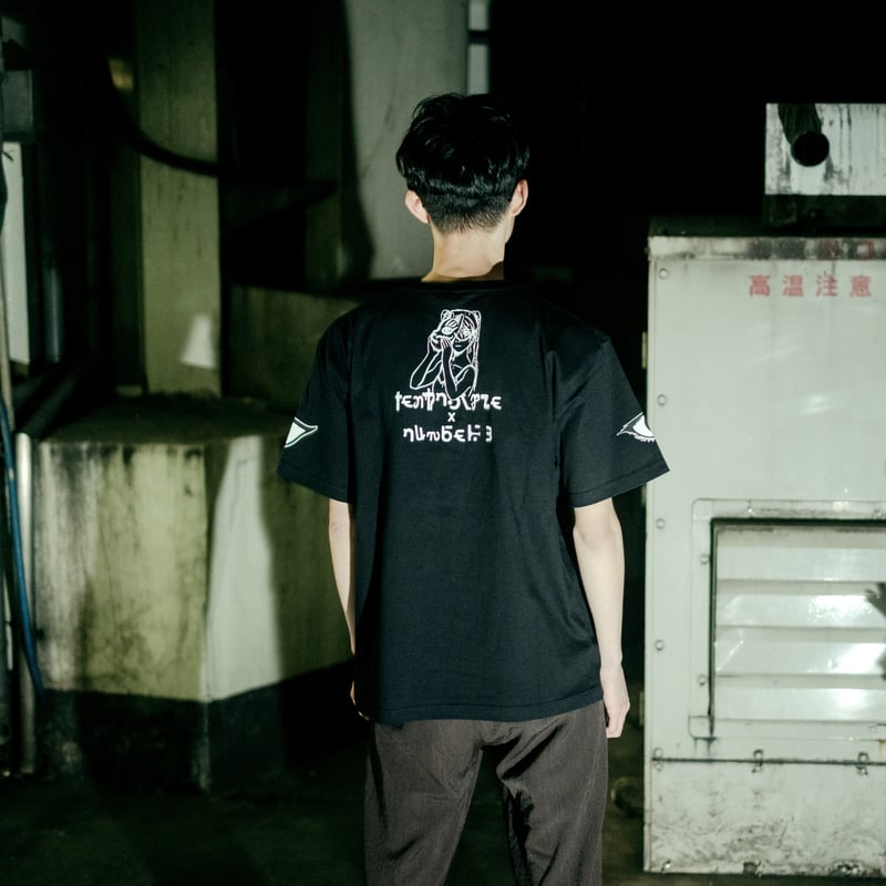 TEXHNOLYZE × NUMBER 3】Behind The Mask Tシャツ-BLA