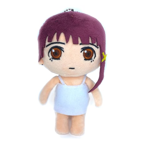 【serial experiments lain × messa】岩倉玲音 着せ替えぬいぐるみ (クマパジャマ茶ver.)
