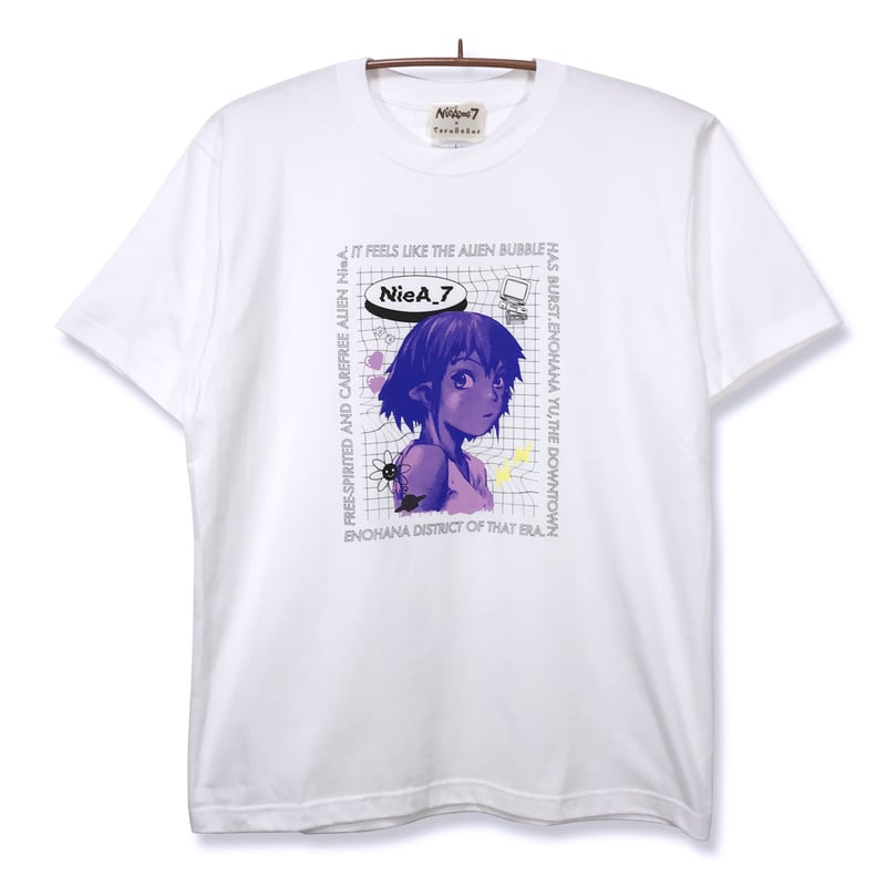 NieA_7 × terasolar】ニアTシャツ-WHITE- | messa store NieA_7 × terasolar】ニアTシャツ-WHITE- | messa store