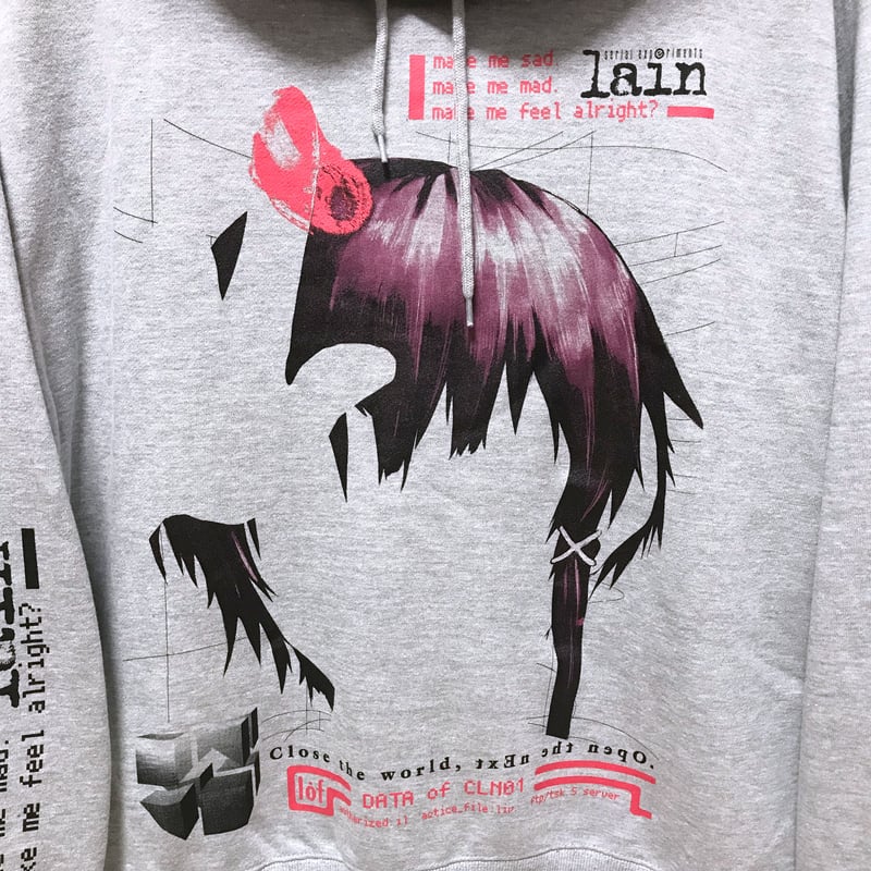 messa serial experiments lain コラボパーカー serial experiments lain × messa 】Wired Maiden
