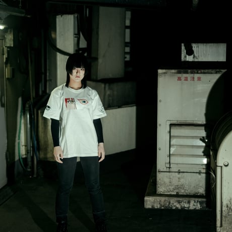 【TEXHNOLYZE × NUMBER 3】Behind The Mask Tシャツ-WHITE-
