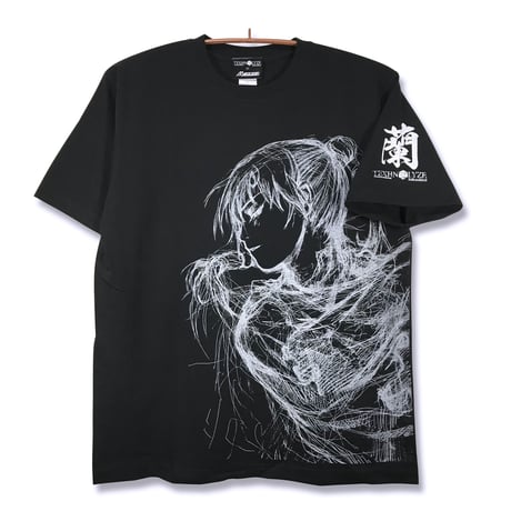 【TEXHNOLYZE × messa store】蘭Tシャツ-BLACK-
