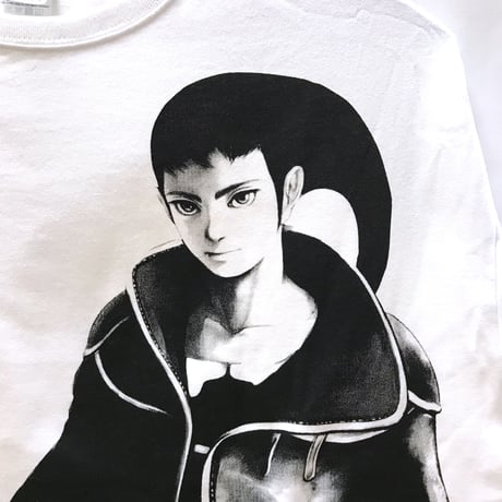 【AZEL -パンツァードラグーンRPG- × messa store】帝国軍アゼル  ビックシルエットTシャツ-WHITE-