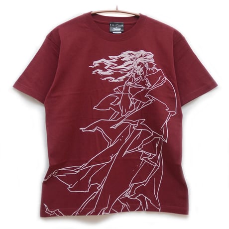【Ergo Proxy × messa store】awakening Tシャツ BURGUNDY
