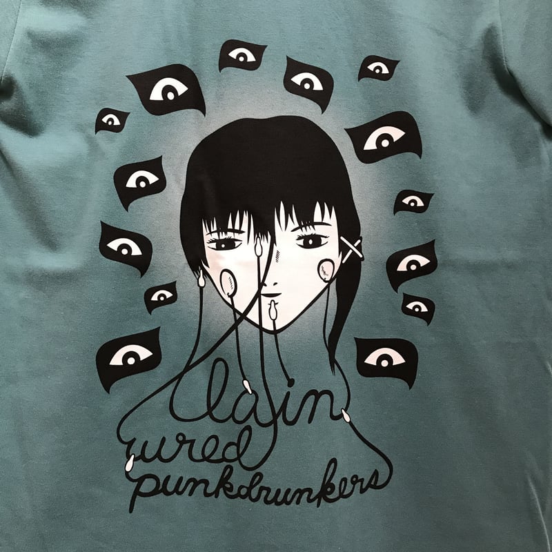 serial experiments lain × PUNK DRUNKERS】lain T serial experiments lain × PUNK DRUNKERS】lain T