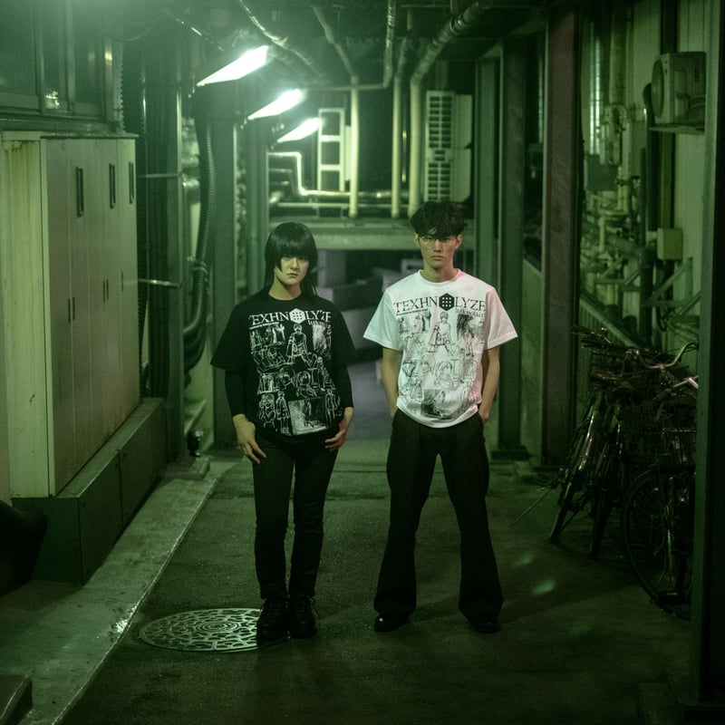 TEXHNOLYZE × 浜崎博嗣】The Beginning Tシャツ-BLACK- | TEXHNOLYZE × 浜崎博嗣】The Beginning Tシャツ-BLACK- |