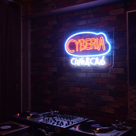 【完全受注生産】【serial experiments lain × messa】CYBERIA LED ネオンサイン