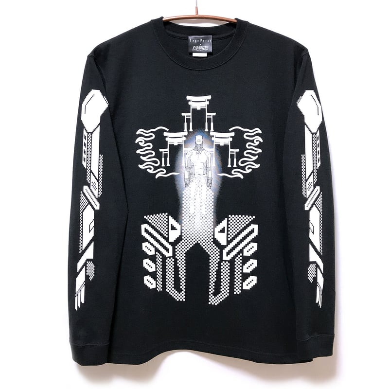 iggy ftiコラボロンT Ergo Proxy × KUDAN】IGGY ロングスリーブTシャツ BLACK | me