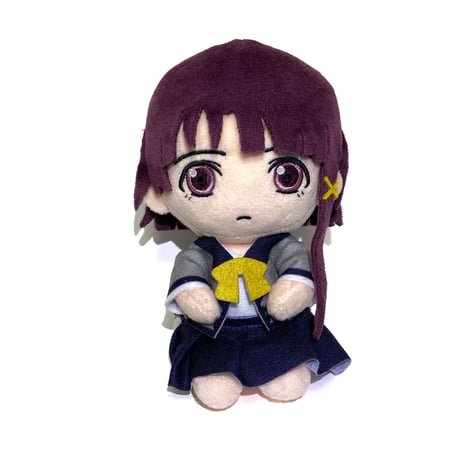 【serial experiments lain × messa】岩倉玲音 着せ替え ぬいぐるみドール〈可動ボディタイプ〉(制服 ゲーム版)