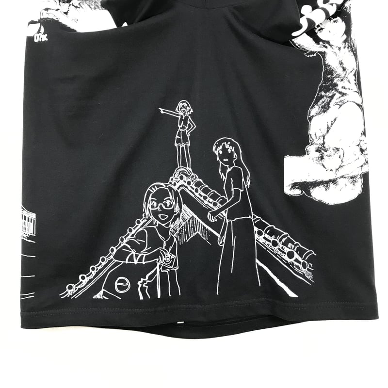 NieA_7 × messa store】母船遠望Tシャツ-BLACK- | messa s