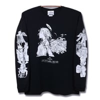 灰羽連盟 × messa store】ラッカ刺繍シルキーオープンカラーシャツ
