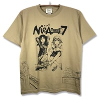 【NieA_7 × messa store】母船遠望Tシャツ-SAND KHAKI-
