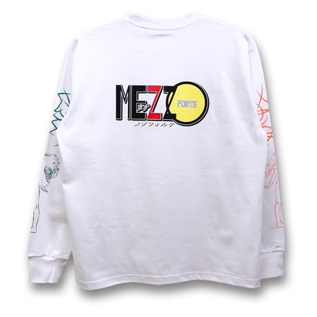 【MEZZO FORTE × messa store】SISTERS ロングスリーブTシャツ -WHITE-