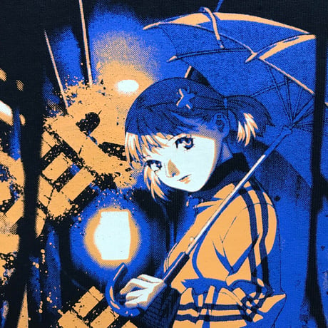 【MEZZO FORTE × messa】Umbrella Tシャツ -BLACK-