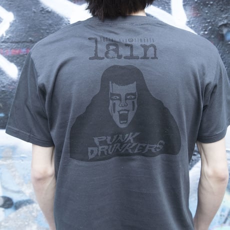 【serial experiments lain × PUNK DRUNKERS】lain Tシャツ-SUMI-