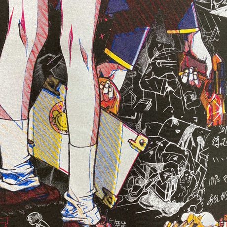 【A KITE × messa】Revenge Trigger Tシャツ -SUMI-