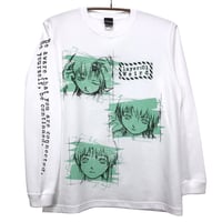 【serial experiments lain × messa store】WeirdロングスリーブTシャツ-WHITE-