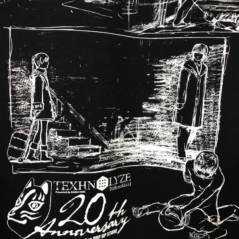 TEXHNOLYZE × 浜崎博嗣】The Beginning Tシャツ-BLACK- |