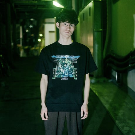 【TEXHNOLYZE × KUDAN】祭りTシャツ-BLACK-