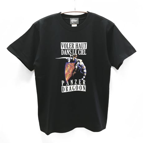 【パンツァードラグーン × messa store】飛翔Tシャツ-BLACK-