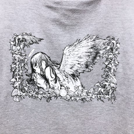 【灰羽連盟 × messa store】灰羽の少女たち プルオーバーパーカー -GRAY-