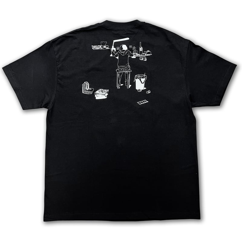 ルックバック messa】Poster homage Tシャツ -BLACK- | mess