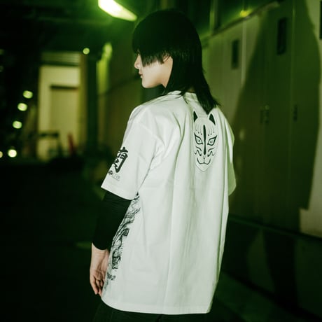 【TEXHNOLYZE × messa】蘭Tシャツ-WHITE-