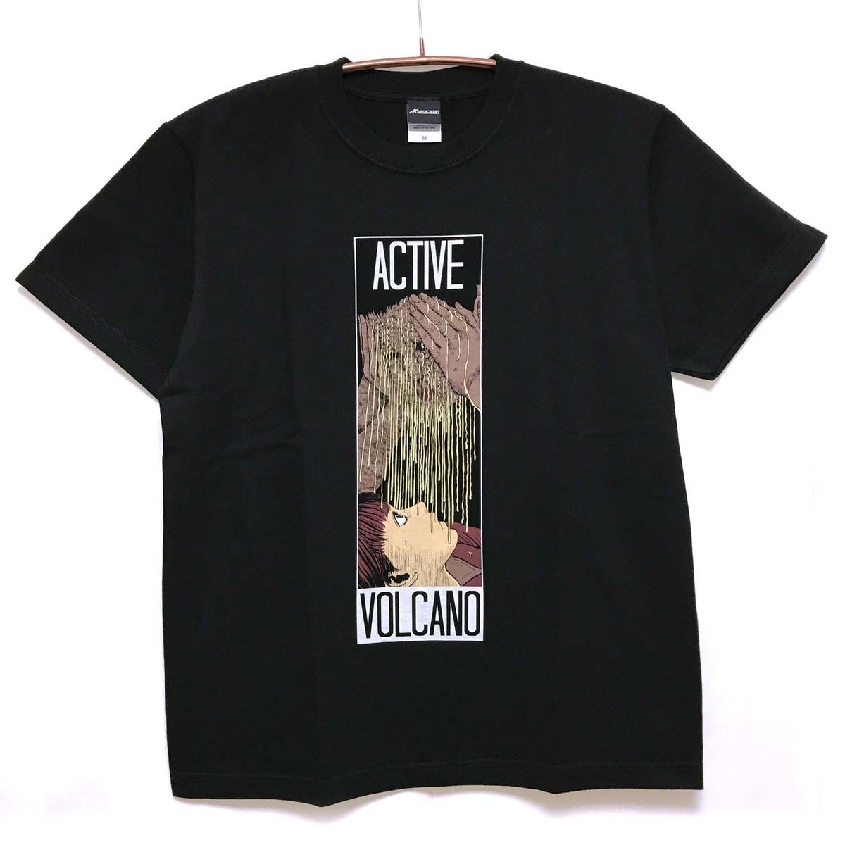 グリセリド活火山Tシャツ-BLACK- | messa store グリセリド活火山Tシャツ-BLACK- | messa store