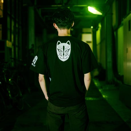 【TEXHNOLYZE × messa store】蘭Tシャツ-BLACK-