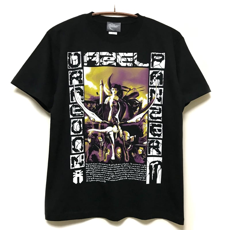 AZEL -パンツァードラグーンRPG- × messa store】黄昏Tシャツ-BLAC