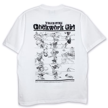 【ヴァージン・パンク × messa】Storyboard Tシャツ -WHITE-