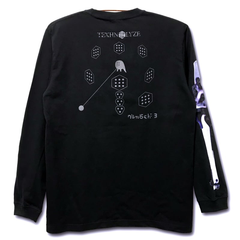TEXHNOLYZE × NUMBER 3】TEXHNOLYZED ARM ロングスリーブT TEXHNOLYZE × NUMBER 3】TEXHNOLYZED ARM ロングスリーブT