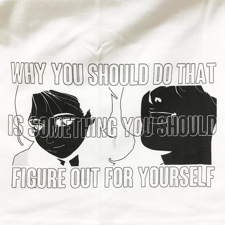 【serial experiments lain × messa store】 四方田千砂 Tシャツ-WHITE-