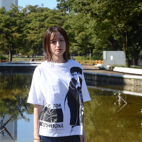 【AZEL -パンツァードラグーンRPG- × messa store】帝国軍アゼル  ビックシルエットTシャツ-WHITE-