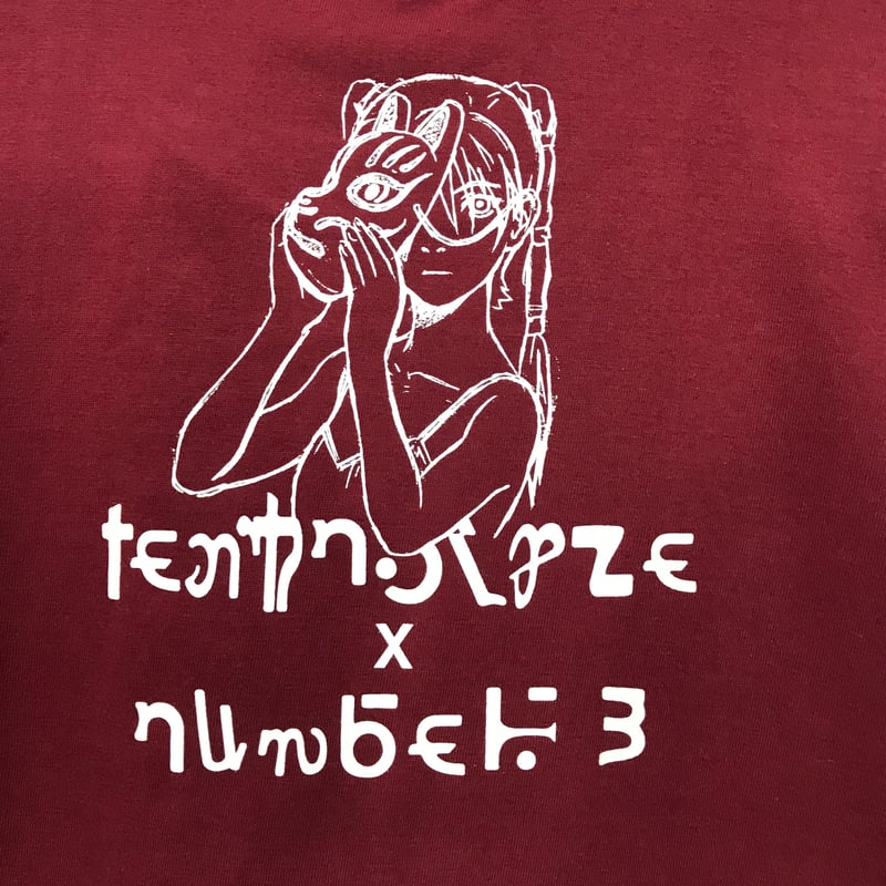 TEXHNOLYZE × NUMBER 3】Behind The Mask Tシャツ-BUR