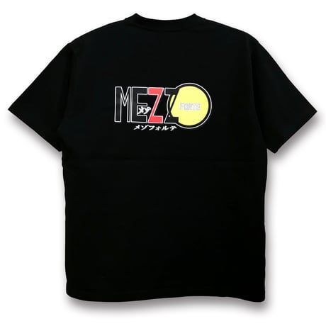 【MEZZO FORTE × messa】Umbrella Tシャツ -BLACK-