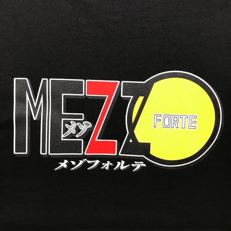 【MEZZO FORTE × messa】SISTERS ロングスリーブTシャツ -BLACK-