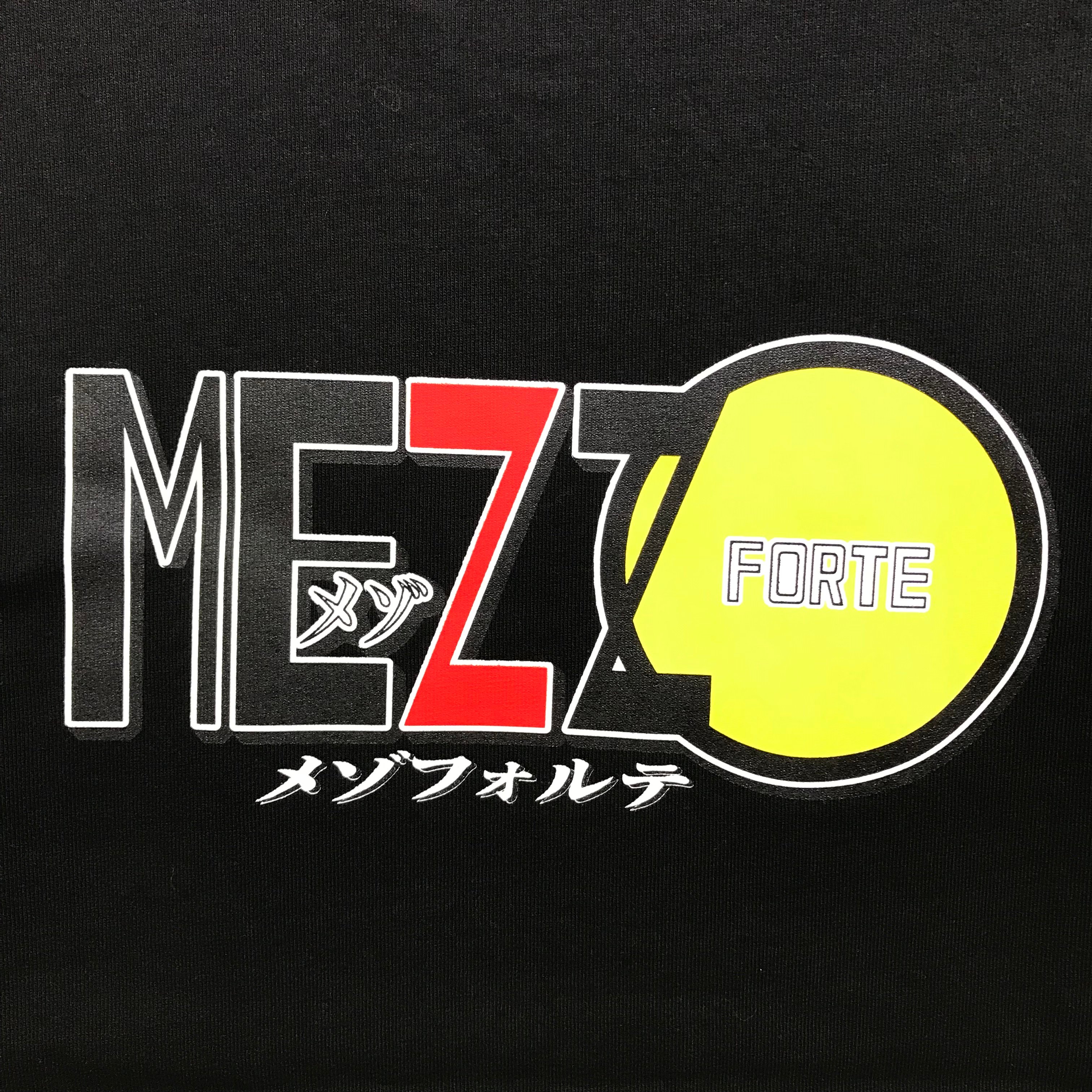MEZZO FORTE × messa】SISTERS ロングスリーブTシャツ -BLACK
