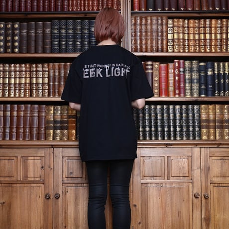 【Ergo Proxy × NUMBER 3】SEEK LIGHT Tシャツ-BLACK-