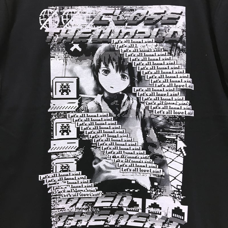 serial experiments lain Tシャツ