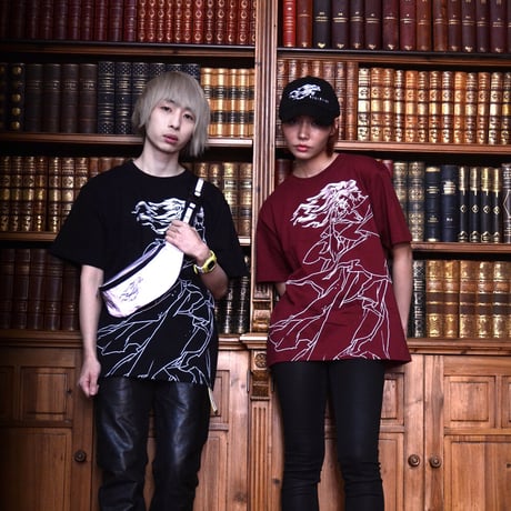 【Ergo Proxy × messa store】awakening Tシャツ BURGUNDY