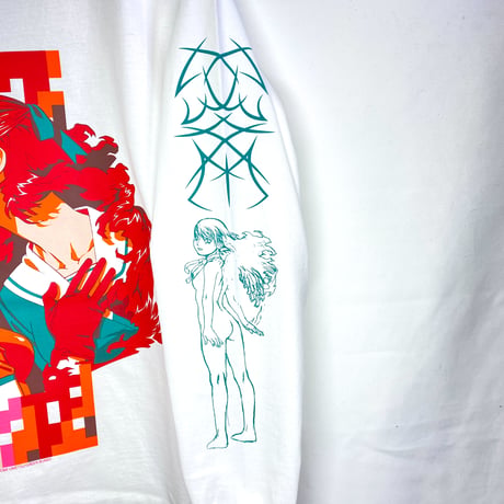 【MEZZO FORTE × messa】SISTERS ロングスリーブTシャツ -WHITE-
