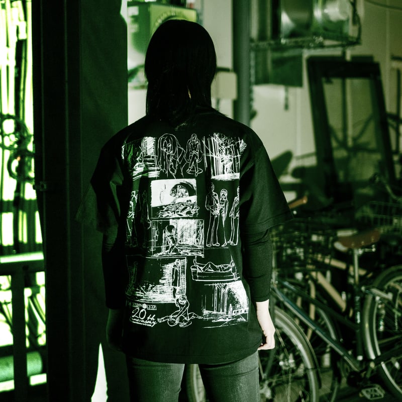 TEXHNOLYZE × 浜崎博嗣】The Beginning Tシャツ-BLACK- | TEXHNOLYZE × 浜崎博嗣】The Beginning Tシャツ-BLACK- |