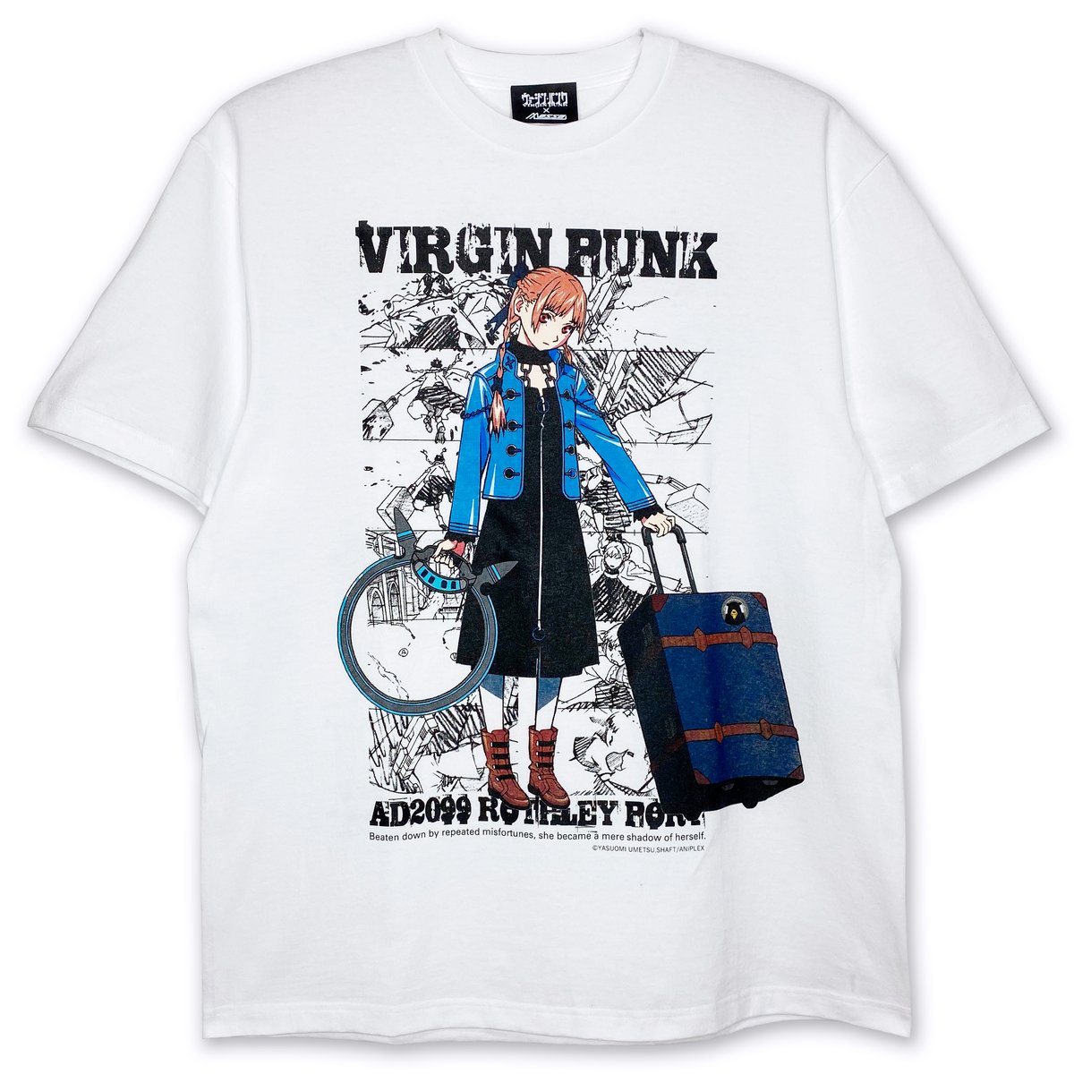 ヴァージン・パンク × messa store】Storyboard Tシャツ -WHITE
