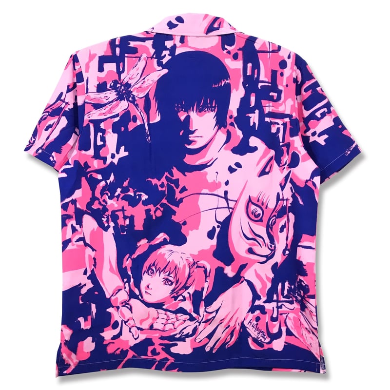 TEXHNOLYZE × 浜崎博嗣】トンボアロハシャツ | messa store TEXHNOLYZE × 浜崎博嗣】トンボアロハシャツ | messa store