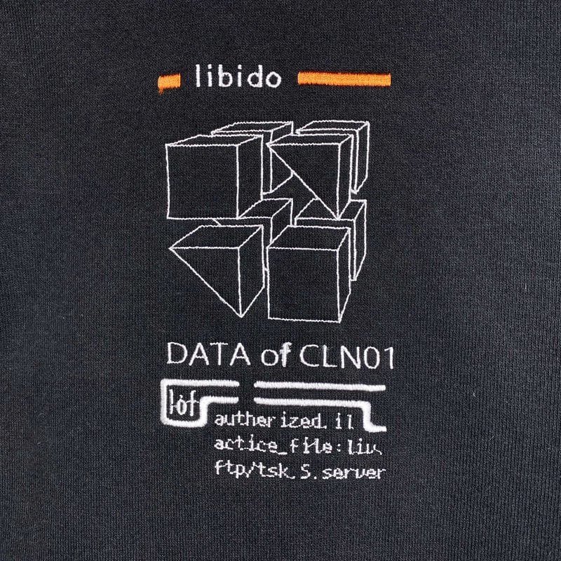 serial experiments lain × messa 】DC1051 刺繍ジップパ