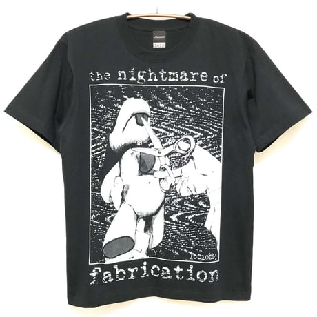 【serial experiments lain × messa store】ビケちゃんTシャツ-BLACK-