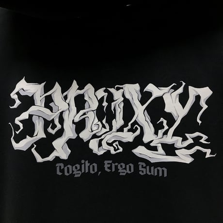 【Ergo Proxy × NUMBER 3】PROXY プルオーバーパーカー BLACK